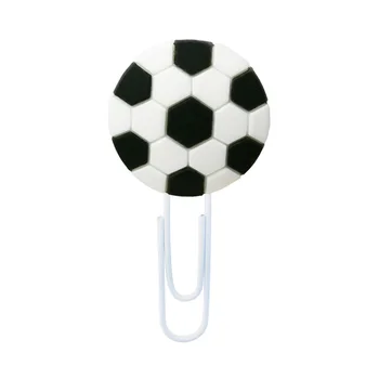 

1pcs Football Bookmarks for Books Soccer Book Mark Flags Page Holder Paper Clips for School Teacher Office Supply Kids Gift