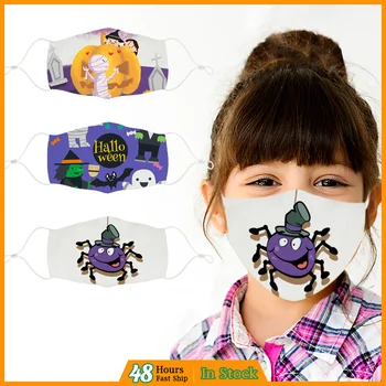 

1PCS Gezicht hypoallergeen Mascarillas Cloth Polyester Washable face mask fashion Child Anti- Reusable Mouth Face Masks Cover