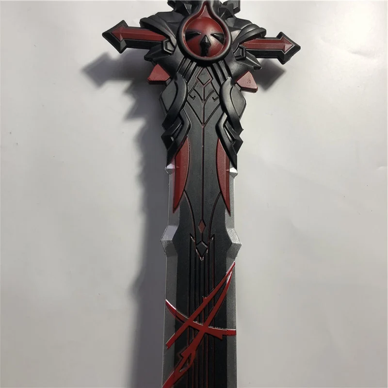 raiden shogun katana espada genshin impacto espada beelzebul musou arma cosplay palco adereços de segurança do plutônio modelo presente