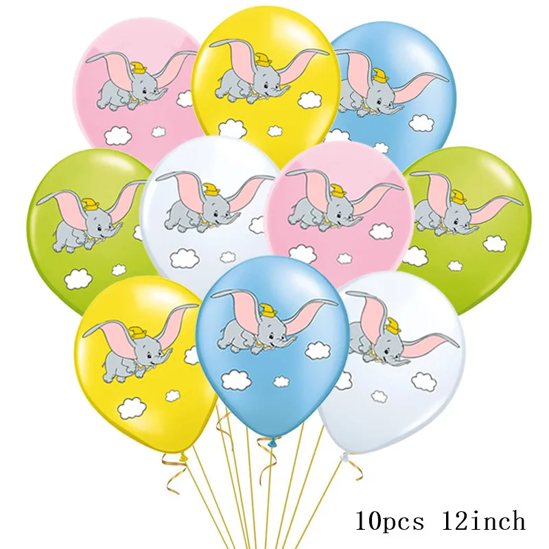 10 ピース/ロット象風船ベビーシャワーパーティーの装飾少年少女動物