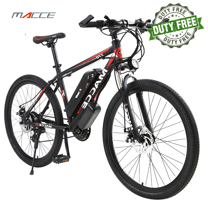 MACCE 1c 26 Inch Electric Bike 250W 36V 8AH 21 Speed Lithium