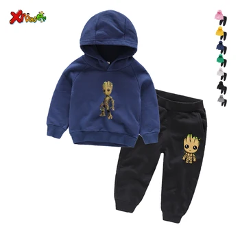 

Kids Clothing suit girls clothes set Boys Cartoon Casual Sports T-shirt Pants 2pcs Infant Outfit Kids Clothes Suit Tracksuits