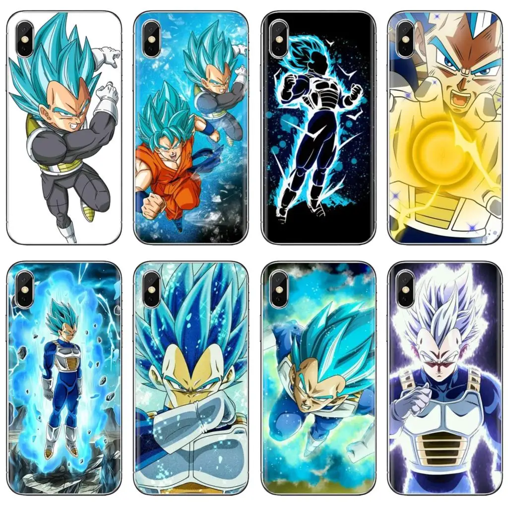 Силиконовый чехол Super-Saiyan-C-Blue-Vegeta-Dragon-Ball для Huawei P30 P40 P20 P7 P8 P9 P10 Lite Plus Pro 2015 2016 2017 Mini |