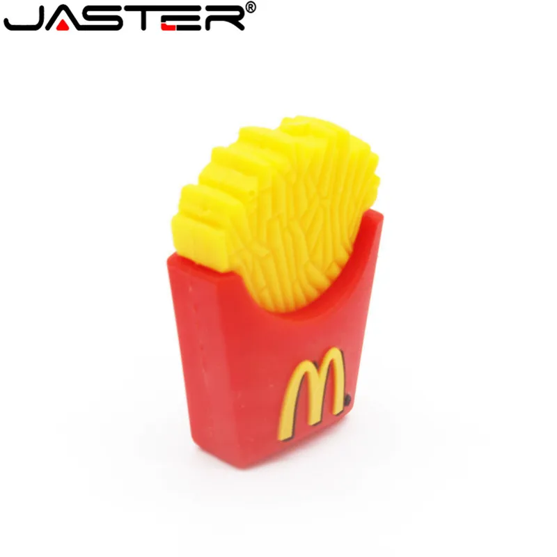 USB флеш накопитель JASTER Food chips крутой подарок горячая распродажа мультяшная карта