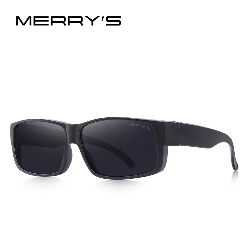 MERRYS дизайн подходит для очков Солнцезащитные очки с поляризованными линзами для мужчин и женщин UV400 защита S3015 - Цвет линз: C01 Black