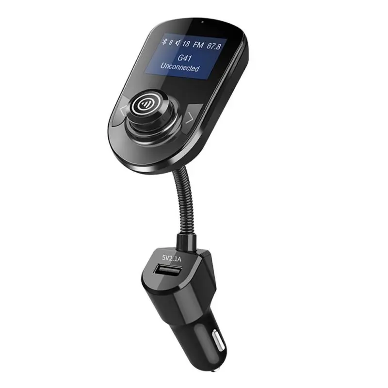 1,77 дюймов Bluetooth fm-передатчик радио передатчик Handsfree автомобильный комплект автомобильный аудио адаптер MP3-плеер Автомобильное зарядное устройство