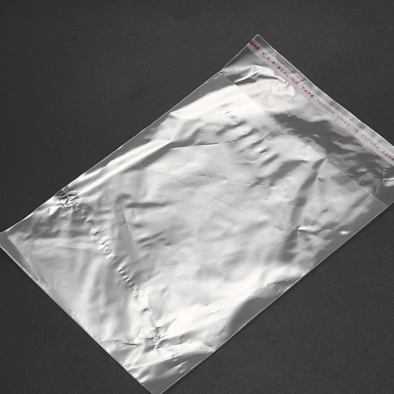Запечатывания Пластик Виолончель из полиуретана с открытыми порами сумки 7-дюймовый x5-inch 200 шт камней, прозрачный