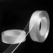 Nano Tape Nano Magic Tape Double Sided Tape Super Fix Waterproof Tape Adhesive Tape Adhesive Tape 1/2/3/5m Double Sided Tape