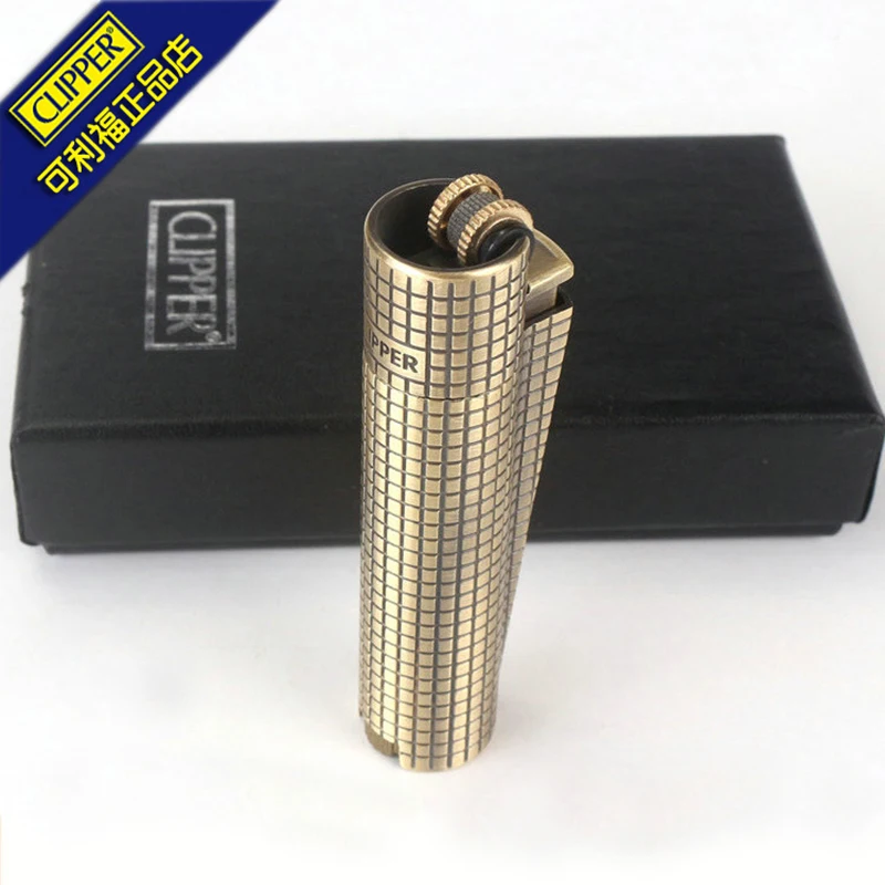 Metal Cigarette Cigar Accessories Clipper Lighter Flame Adjustment