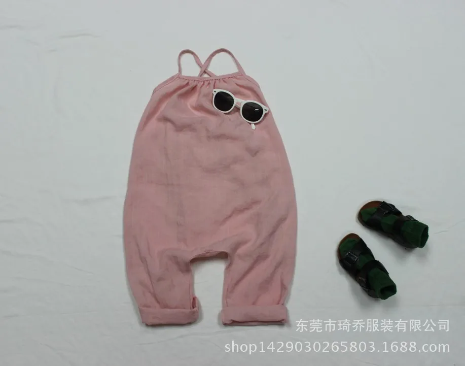 Детские комбинезоны для маленьких девочек; повседневные модные комбинезоны в Корейском стиле; умная Одежда