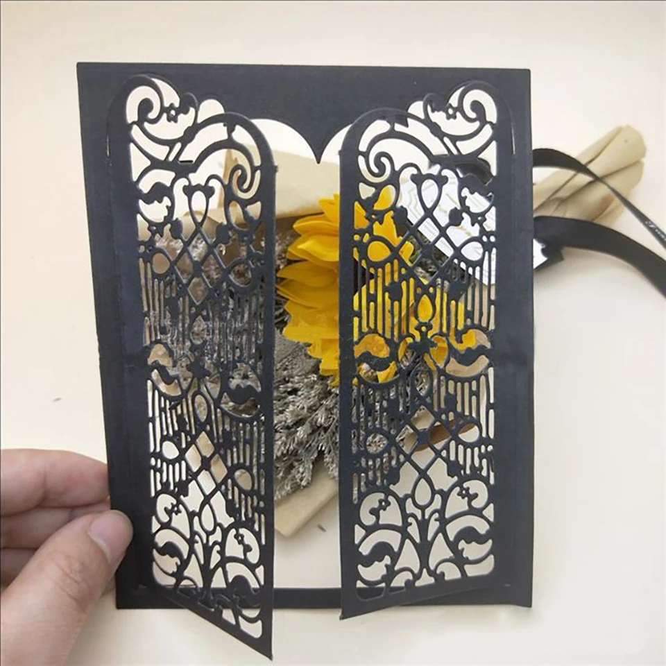 Metal Gate Cutting Templated Scrapbooking Frame Hot Foil Dies Mold Paper Craft Card Making Mould New Crafts Store Christmas