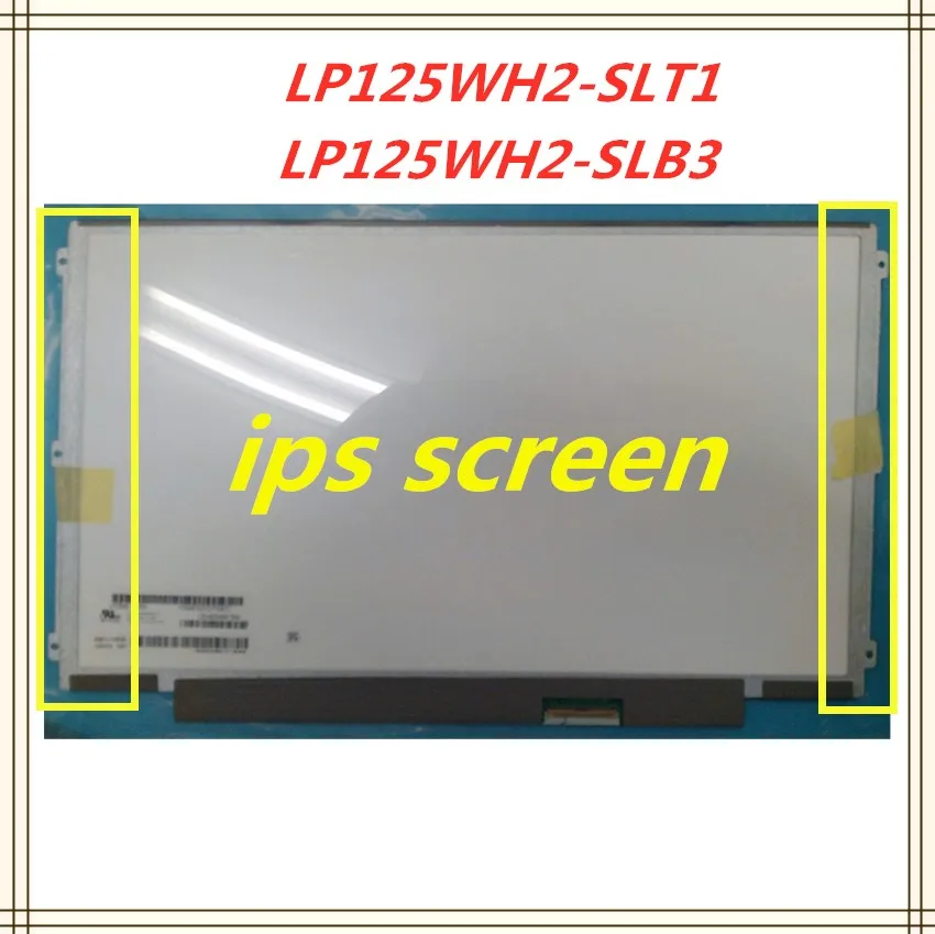 

12.5'' Laptop lcd screen IPS Display for LENOVO S230U K27 K29 X220 X230 LP125WH2 SLT1 SLB3 LP125WH2-SLB1