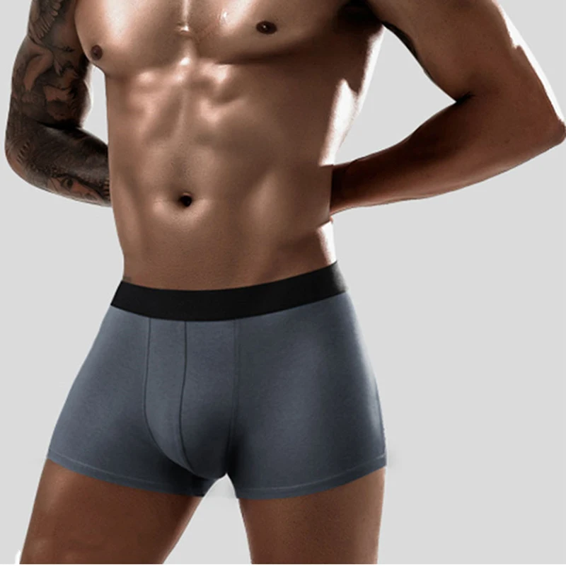 6 Pcs/Lot Men's Underwear Good Cotton Man Panties Comfortable Men Underpants Suitable Weight 55kg To 120kg Wear Good Briefs