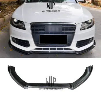 

A4L High Quality Carbon Auto Fiber Front Lip Splitter Car Styling For Audi A4L Car Body Kit 2009-2012