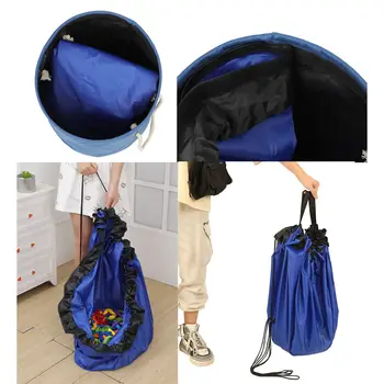

New Style Oxford Cloth Lazy Fast Storage Bag CHILDREN'S Toy Storage Bucket