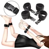 BDSM Bondage Gear Restraint Handcuffs Ankle Cuff Strap System Slave Erotic Adult Sex Toys For Woman Couples Games Sex Products 1