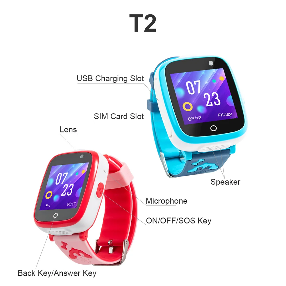 Smartwatch Bambini 2G Chiamata SOS Posizione Sim Orologio Polso Camera – LA  MAISON SMARTECH