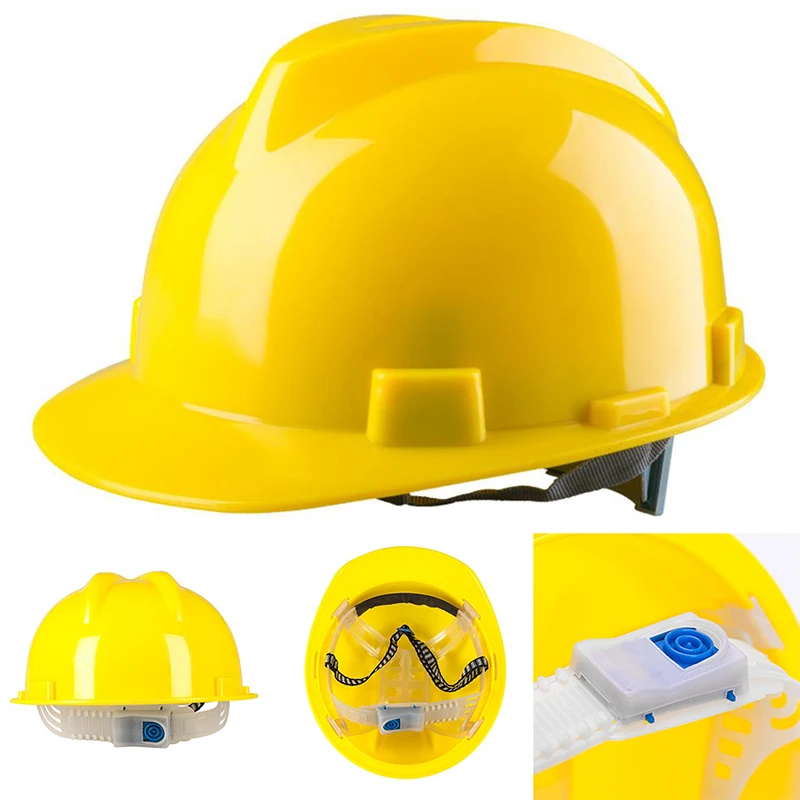 Adjustable Hard Hat Safety Helmet Work Height Construction Protection Gear 