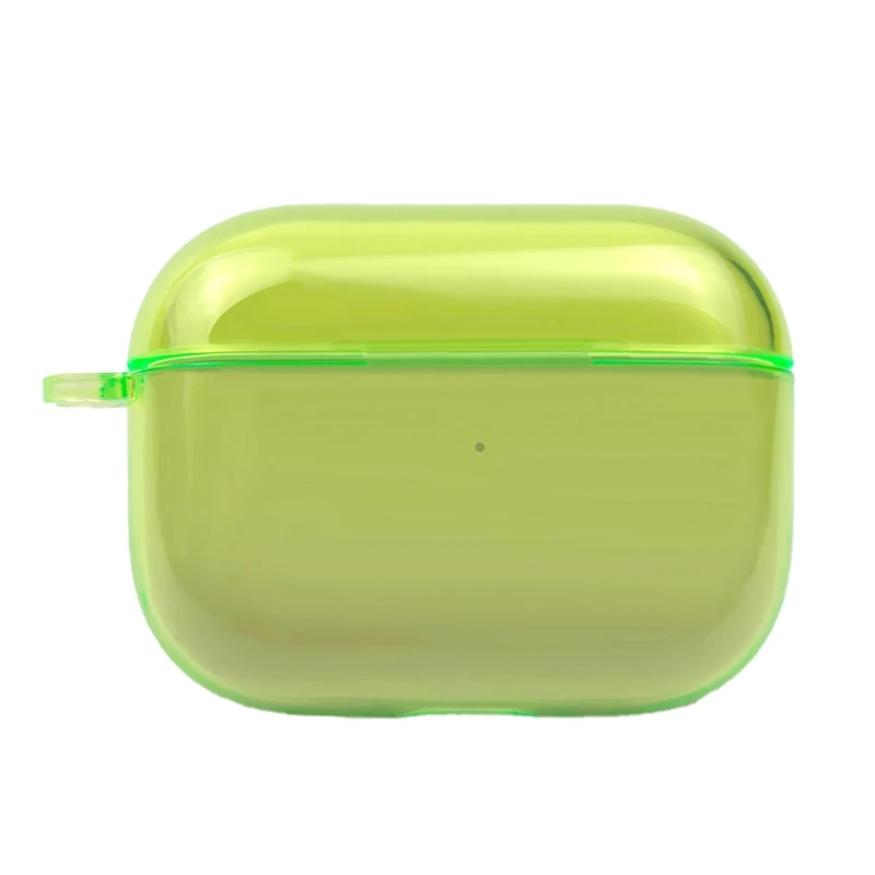Защитные чехлы для наушников для Apple Airpods 3 поколения, прозрачные цветные наушники, чехол для AirPods Pro, прозрачный чехол - Цвет: Green