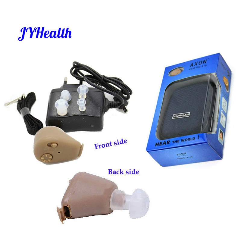 

Hearing Ear Aid Rechargeable Small Convenient Adjustable Mini Hearing Aids Invisible Hear Clear the Elderly Deaf Ear care tools