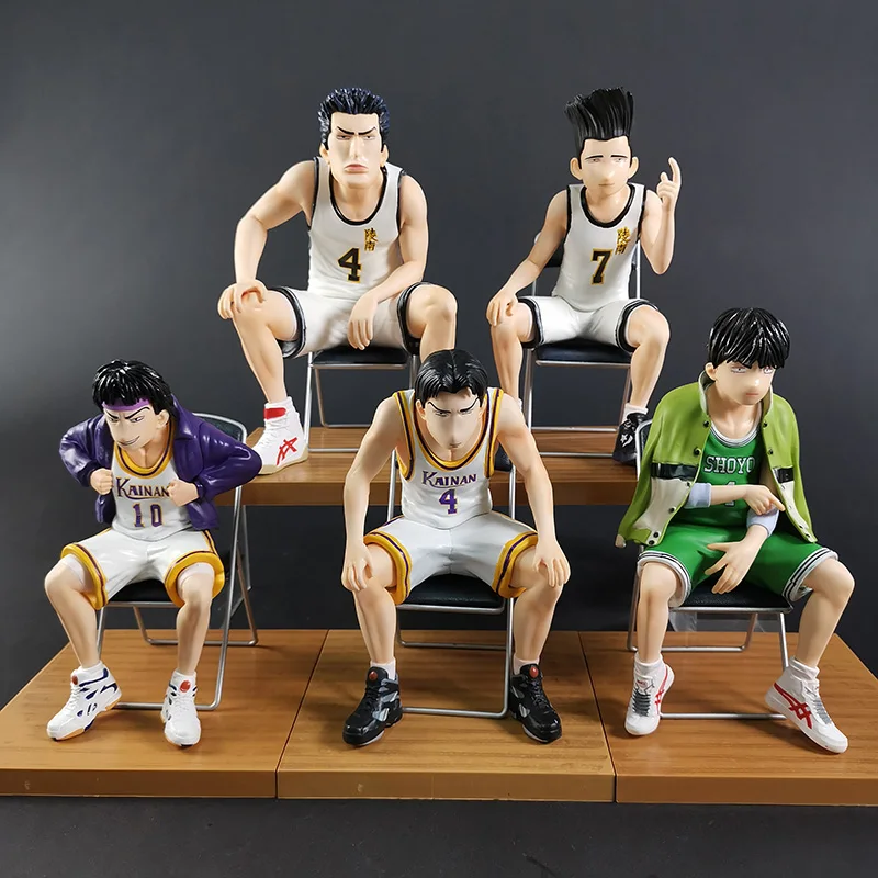 Коллекционная игрушечная кукла из ПВХ 5 шт./компл. Slam Dunk Akira Sendoh Kiyota Nobunaga Fujima Kenji