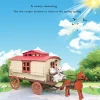 1:12 Forest Animal Family Miniature Furniture Dollhouse Decorations  Simulation Carriage Car Girls Pretend Play Toy kids Gift 1