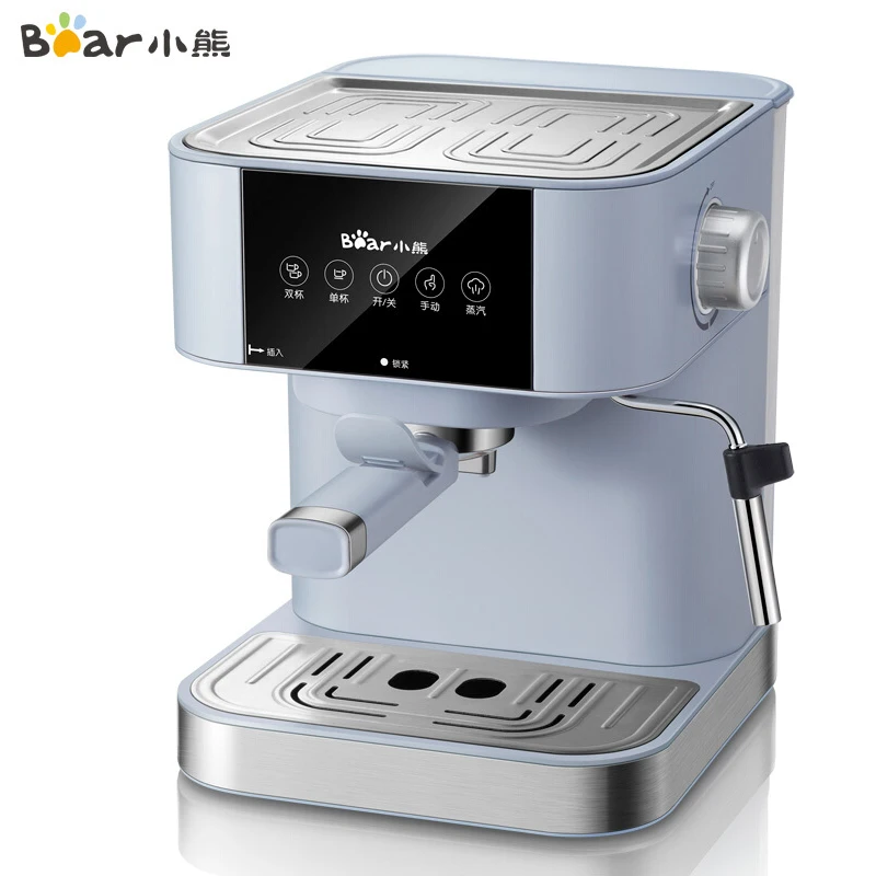 

Espresso Maker 15Bar Coffee Machine Maker Espresso Semi Automatic Household 220V Pump Pressure Steam Milk Frother Touch Panel