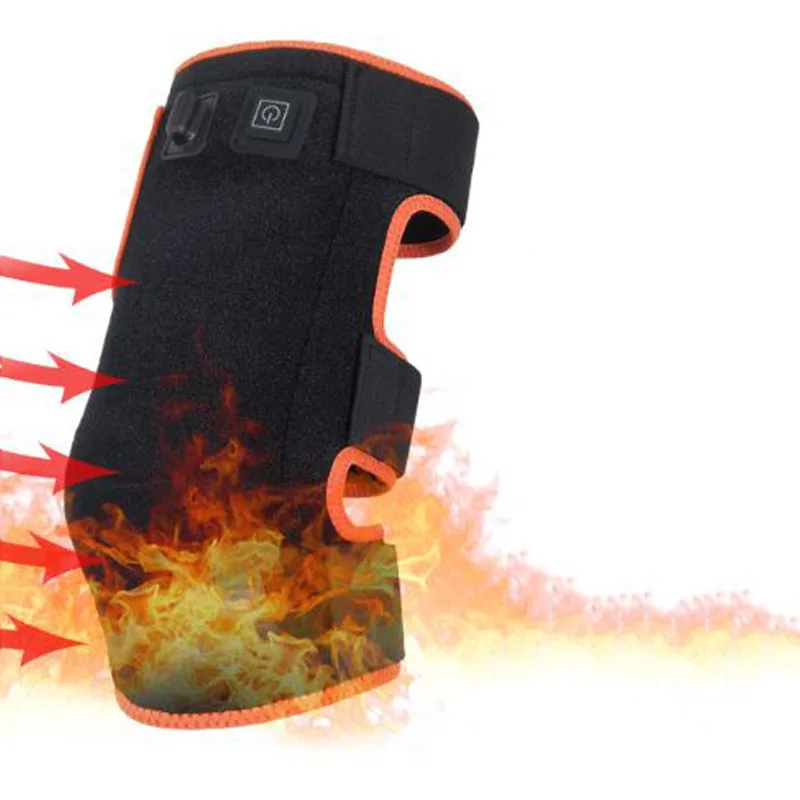 

Electric Heating Knee Pad Protector For Elder Cold Proof Cold Leg Moxibustion Winter Leggings Leg Joint Pain Relief Protection