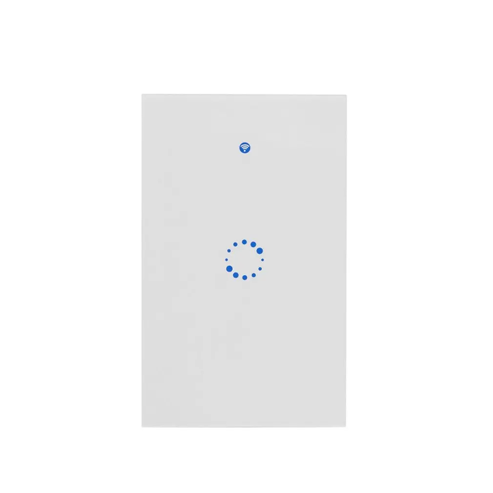 

Smart Wireless Touch Switch Tempered Glass Panel Remote Control Wifi Switch DIY Automation Wall Switch for Home Office