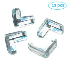 12 шт./лот Детская безопасность для малышей столкновения чистый стол угловая l-образная Подушка Детская безопасность Бампер протектор угловая защита