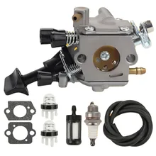 Joint de carburateur, Kit de bougie d'allumage pour STIHL BR350 BR430 SR430 SR431 SR450 Zama, sac à dos de souffleur