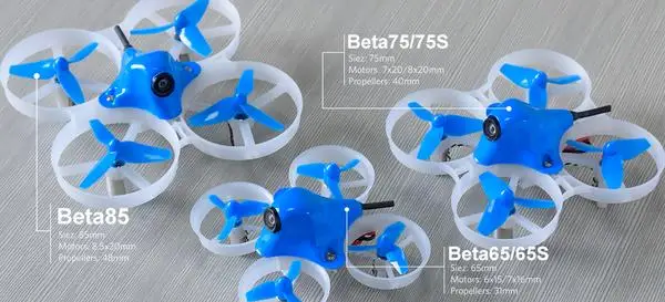 Beta65S BNF Micro Whoop Quadcopter