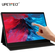 UPERFECT Tragbare Monitor 13,3 zoll Computer-Display 1080P FHD TouchScreen Gaming Monitor mit Typ-C Mini HDMI für laptop PC