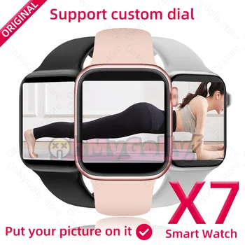 

X7 smart watch IWO smartwatch 2020 Men Women Smart bracelet Call Heart Rate Pedometer Watches pk X6 W26 T600 W46 DT36 M1 amazfit