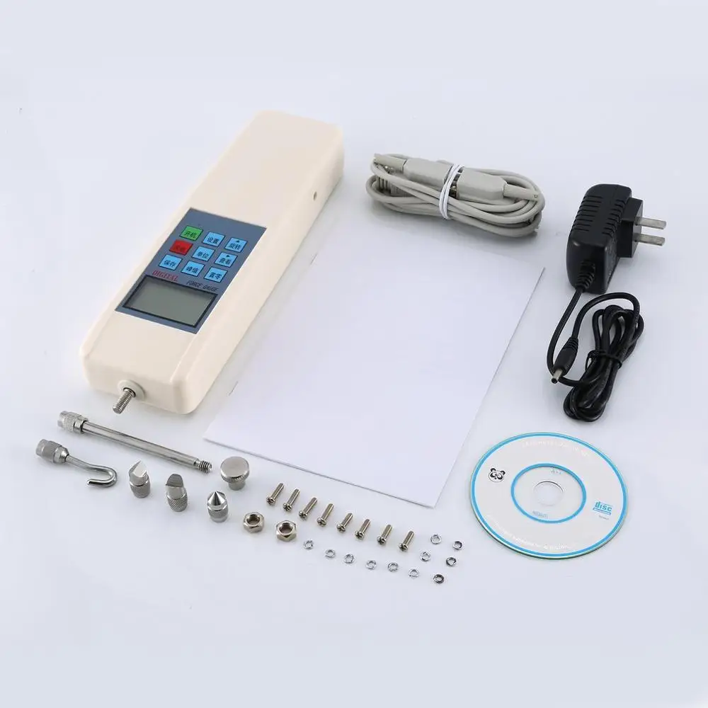 

Digital Push Pull Force Gauge Tester SH-500 Thrust Meter Dynamometer 100V-240V Pressure High Precision Measuring Instruments