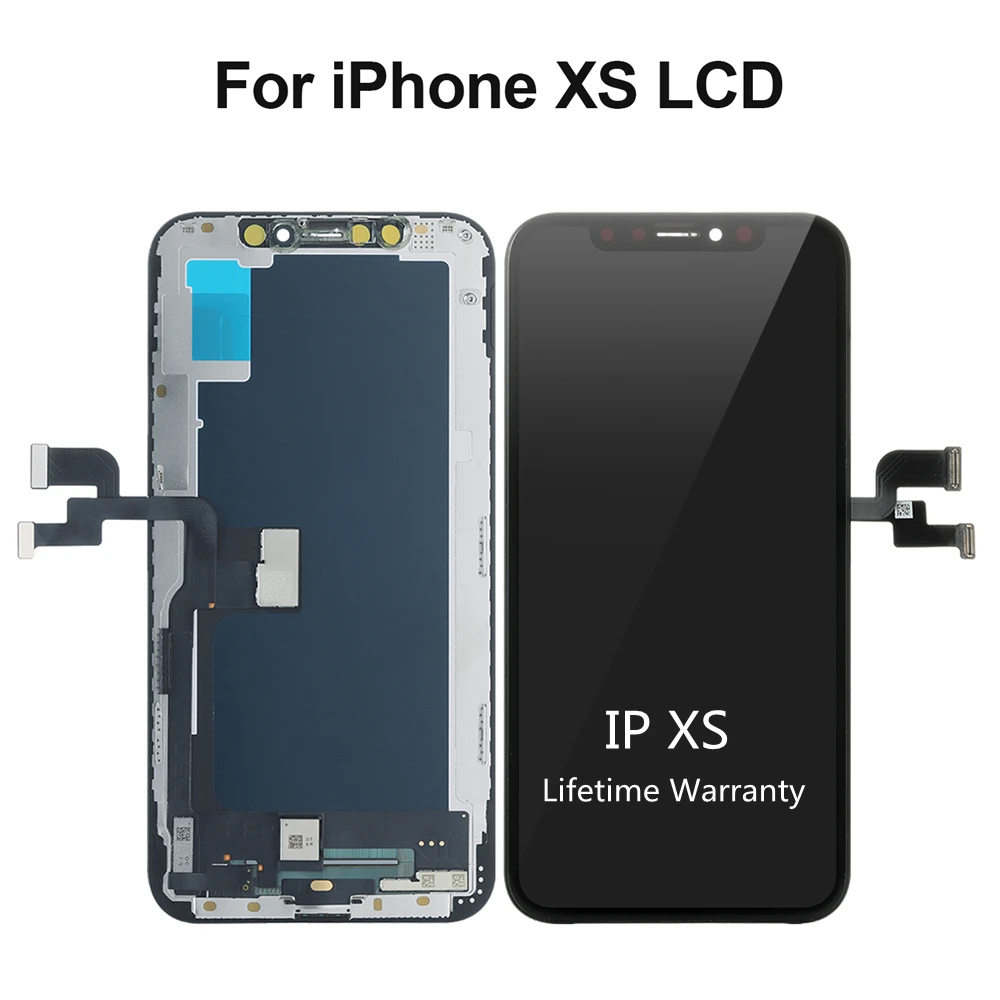 2 шт. AAA +++ RJ INCELL LCD для iphone XS ЖК-дисплей экран бесплатно закаленное стекло |