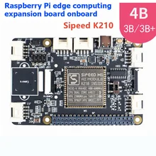 Raspberry Pi 4B Pi 3B роща AI HAT Raspberry Pi Edge Computing Плата расширения бортовой sipeed K210 робот AI