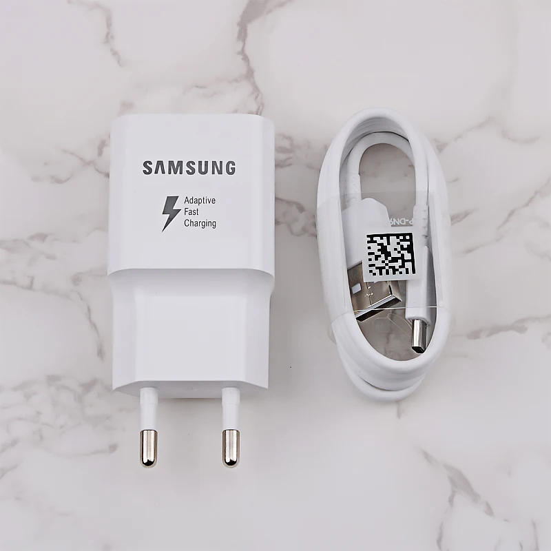 5v 3a usb c Samsung Original Adaptive Fast Charger USB Quick Adapter 1.2/1.5M Type C Cable For Galaxy S8 S9 Plus Note 8 9 A3 A5 A7 2017 65w charger Chargers