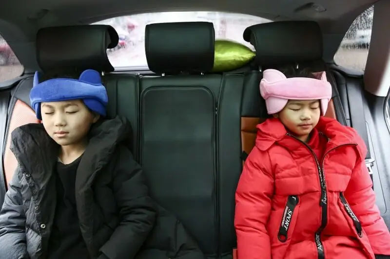 Новое Детское регулируемое для сидения автомобиля головы поддержки фиксированная Спящая защитная подушка для шеи безопасный манеж подголовник