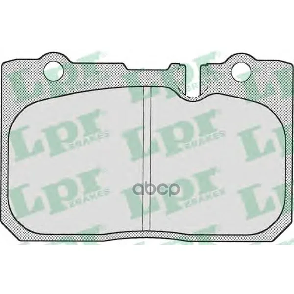 Колодки Тормозные Lexus Ls400 94-00 Передние Lpr 05p702 Lpr арт. 05P702