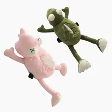 Автомобильная коробка для салфеток, многофункциональный держатель для салфеток, милая коробка в виде лягушки