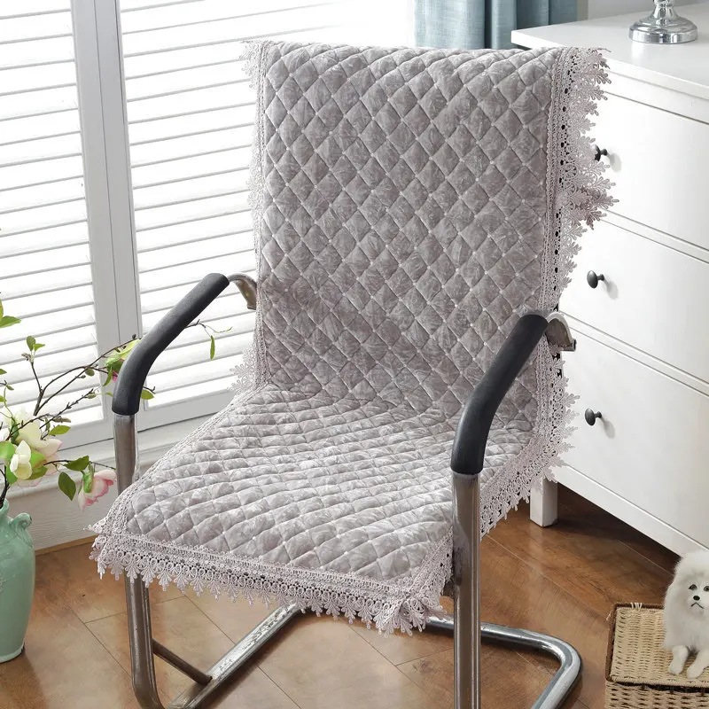 gray lace Зимние интегрированный Подушка на стул современные Стиль босс подушка для автомобиля, диван-кровать в машине коврик мягкое сиденье Подушка супер мягкая чехол на седло - Цвет: gray lace