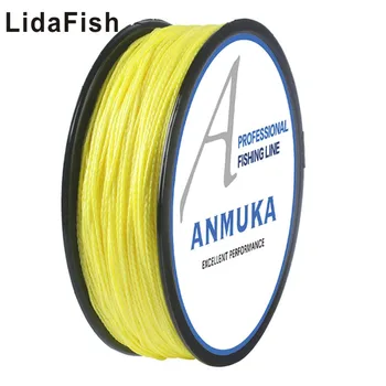 

LidaFish Brand 4 series multi-color 100 meters main line PE line strong tensile wear-resistant Luya fishing line