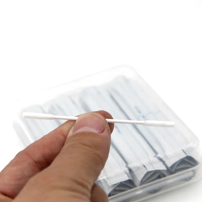 40 Pcs Alcohol-Containing for IQOS Wipe Rod Cleaning Tape Tear-Easy Independent Packaging Clean Cotton Swab