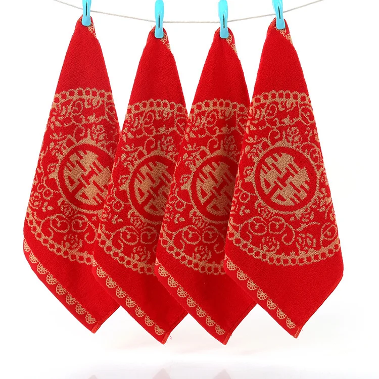 Towel Small Square Towel Soft Face-wash Handkerchief Children Face Wash Hand Cleaning Small Tower R