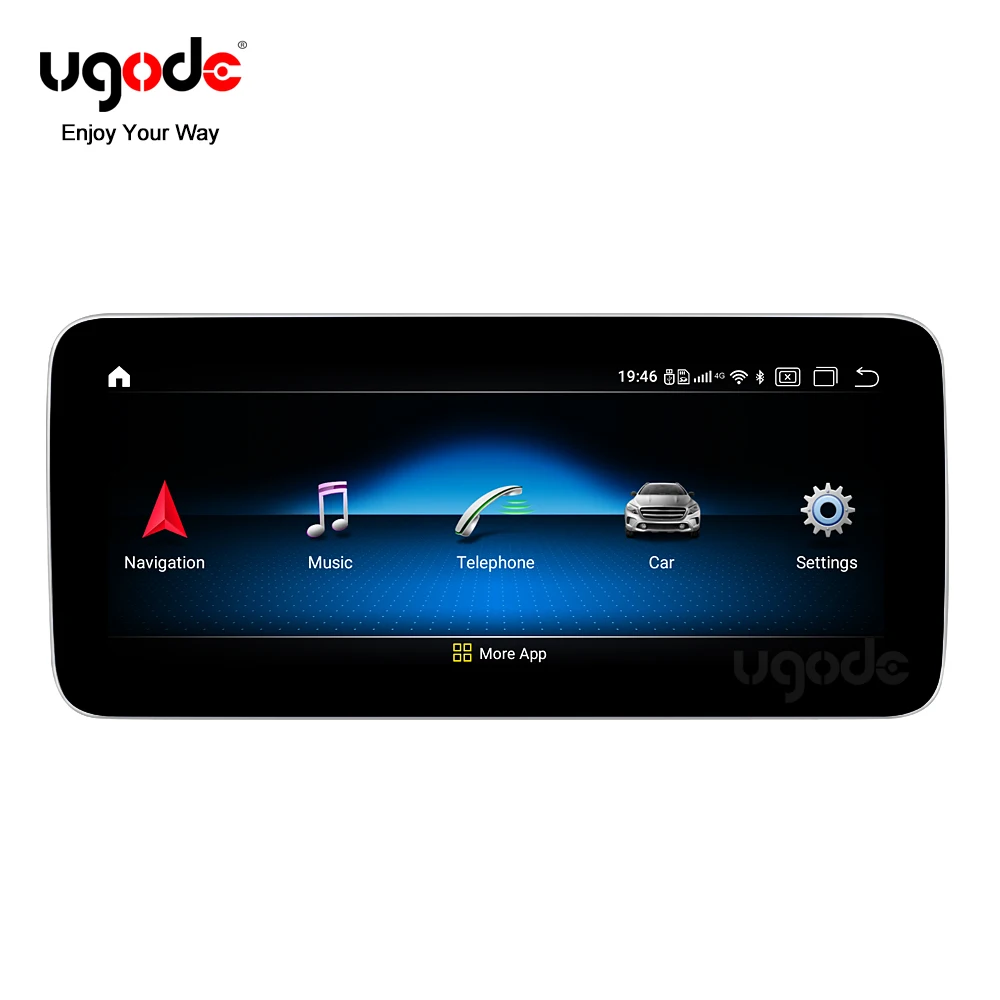 Мультимедийная система Qualcomm 2012 15 W176 X156 Android 10 0 экран GPS навигация музыка видео