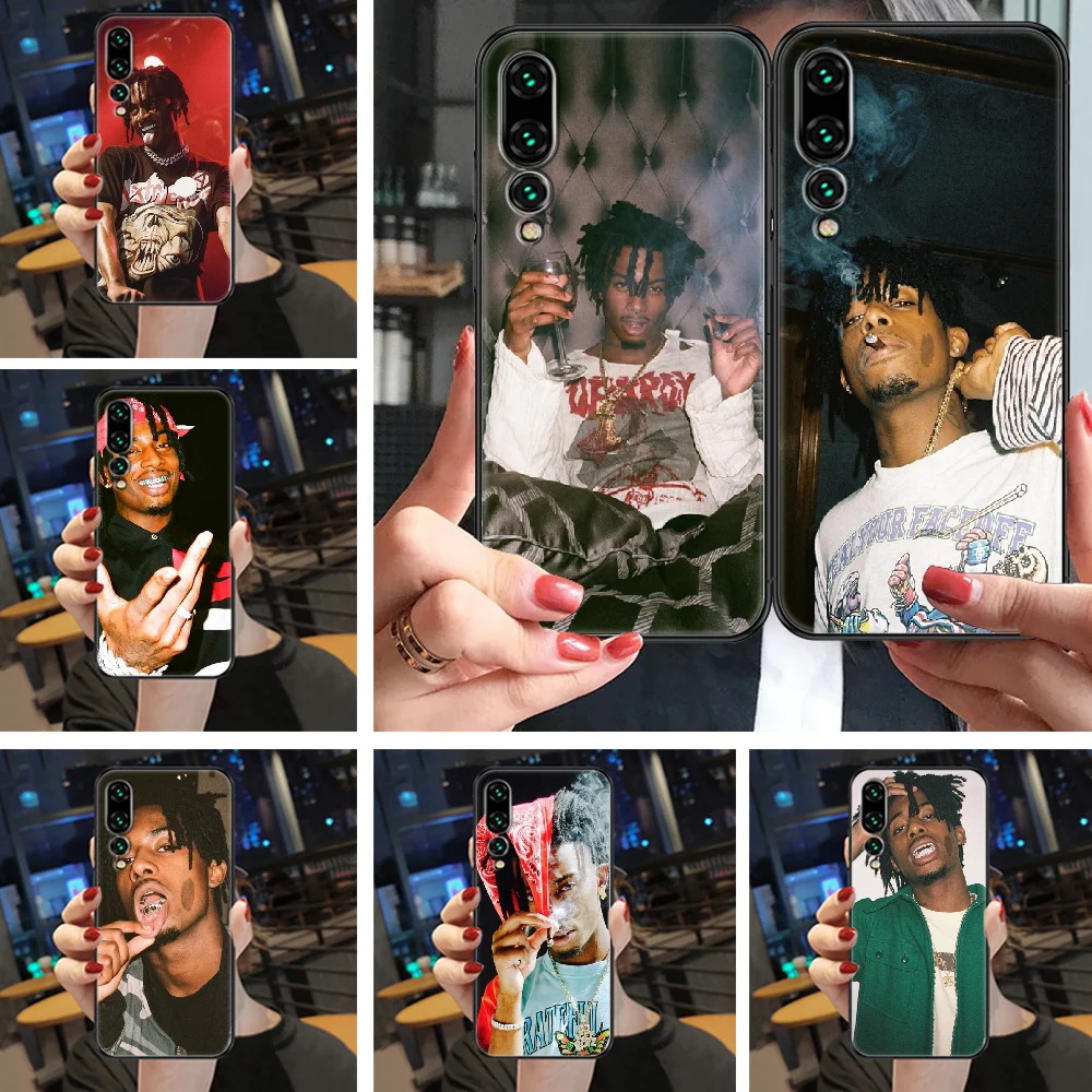Чехол для телефона Rapper PLAYBOI CARTI Huawei P Mate Y3 Y9 10 20 30 40 Smart Z Pro Lite 2017 2019 черный 3D Etui trend prime