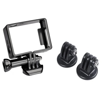 

2Pcs Tripod Mount Adapter Black GoPro Hero 4 3 + 3 2 1 & 1 Set Camcorder Case for GoPro Hero 4/3 Black