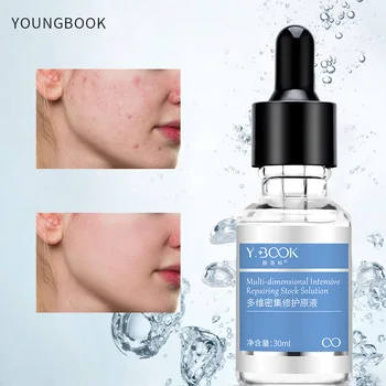 YOUNGBOOK-suero Facial reparador para el cuidado de la piel, 30ml, esencia de colágeno, Fades, marca de acné, suero Facial para aliviar el enrojecimiento
