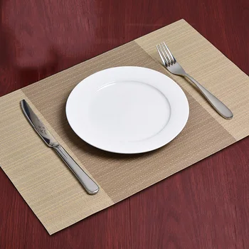 

6Pcs Placemats Kitchen Dinning Table Place Mats Non-Slip Dish Bowl Placement Heat Stain Resistant Table Decorative Mats